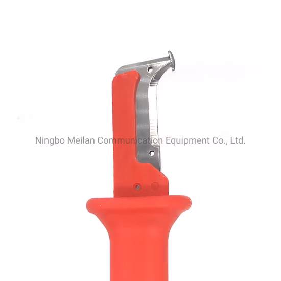 Coltello per cavi stile tedesco Spellafili Gancio isolante Coltello spelafili per elettricisti